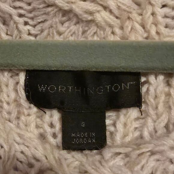 Worthington Cream Cowl Neck Sweater - Picture 3 of 3